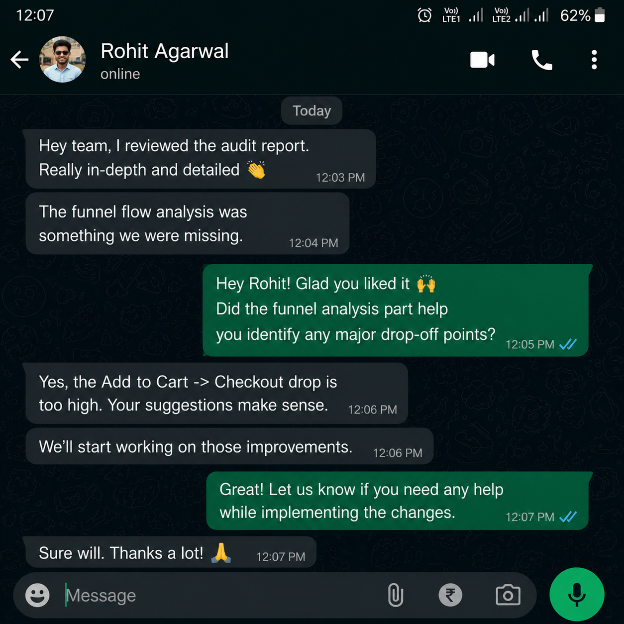 Client proof