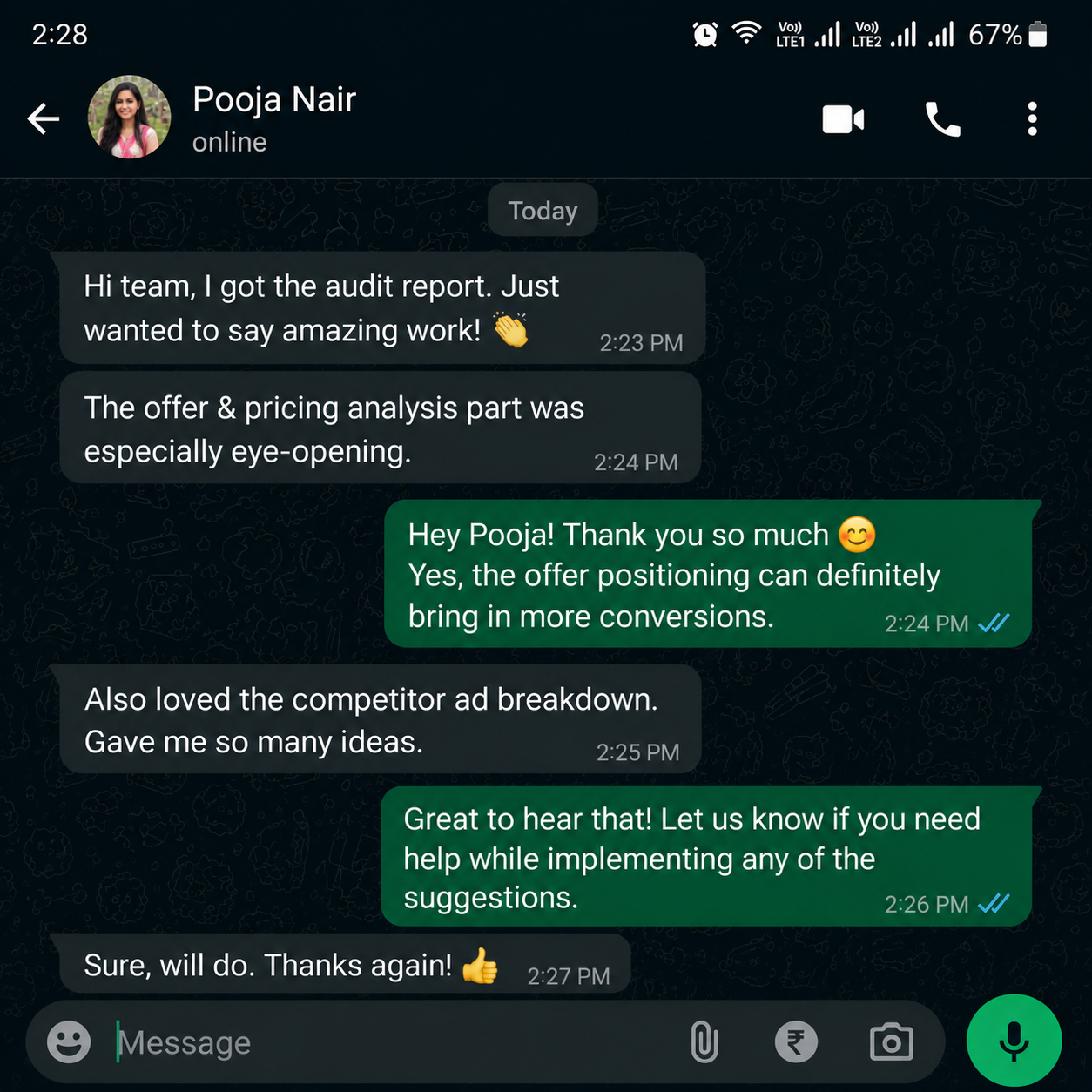 Client proof